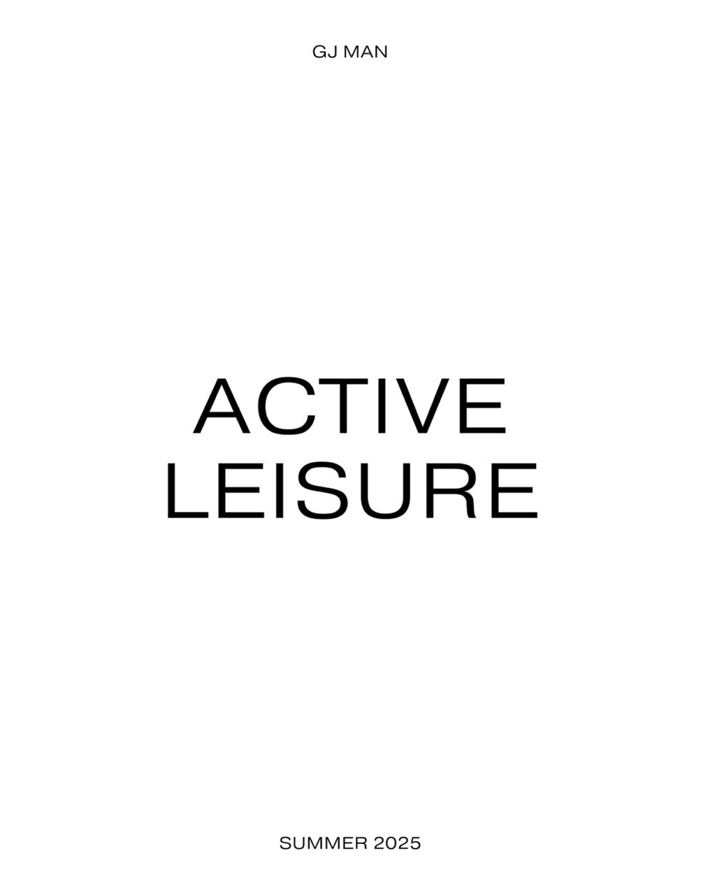 Active leiure от GJ man