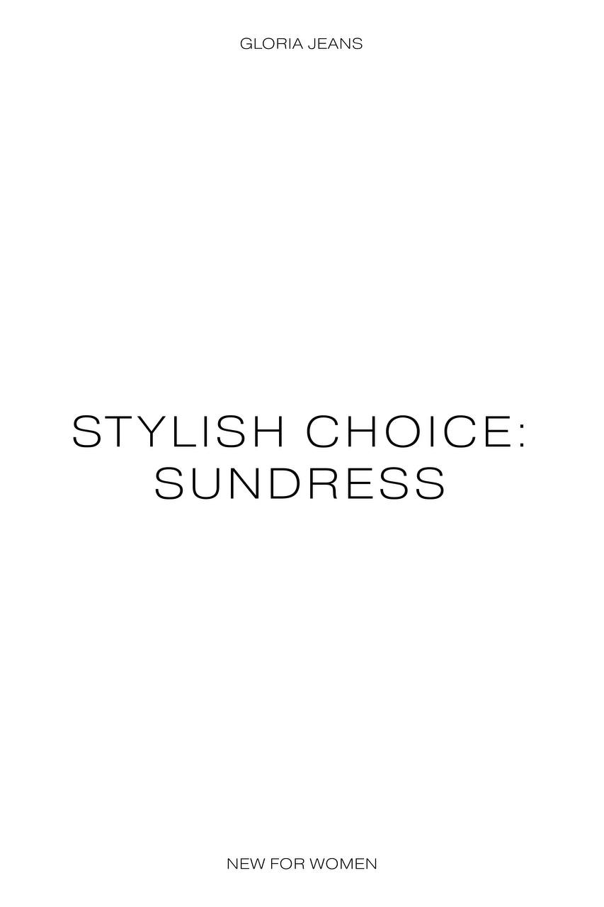 Stylish choice: sundress by GJ