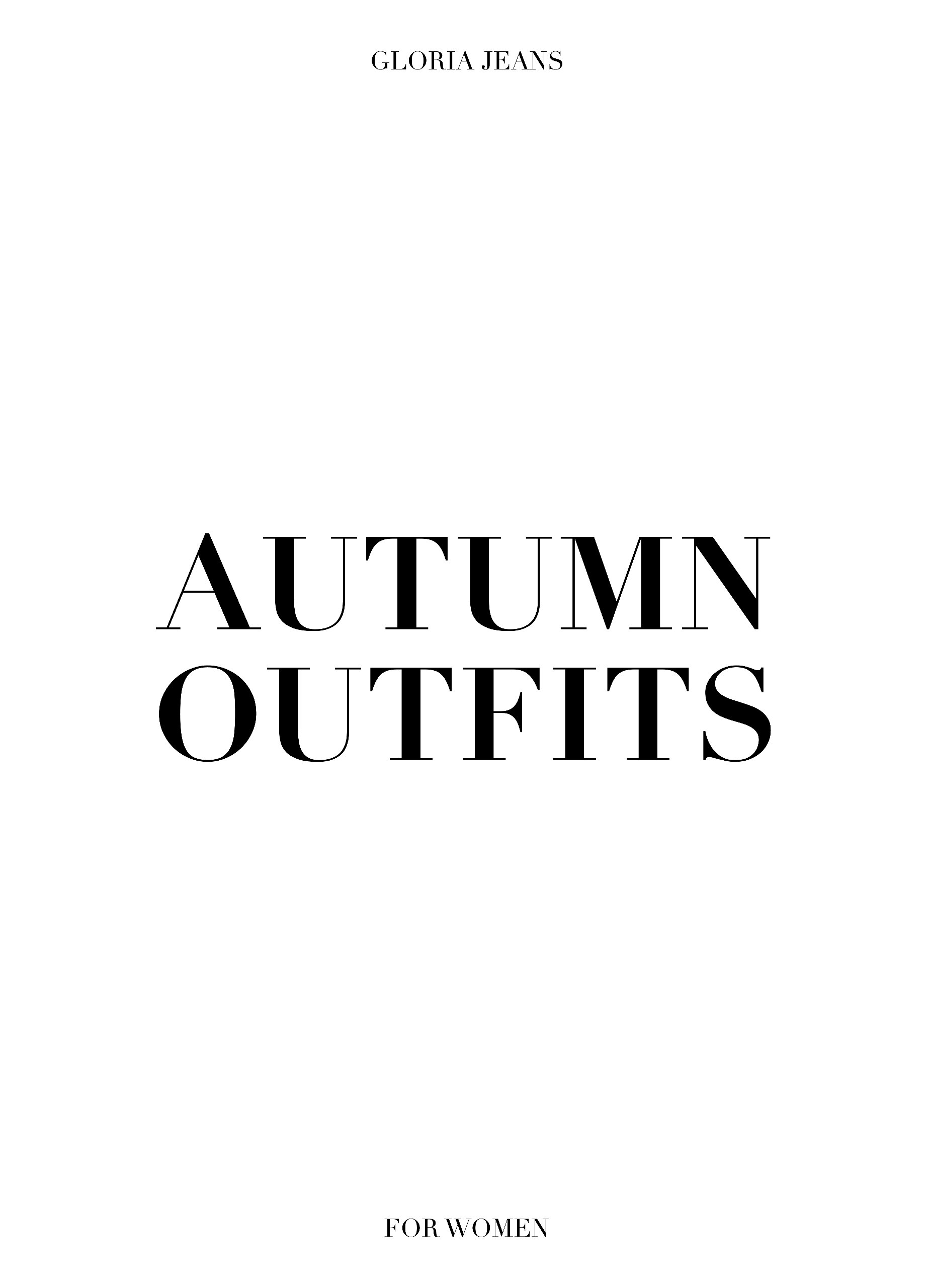 Autumn outfits for women by GJ